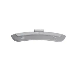 Wheel weight zinc 45gr steel rim gray 50pcs