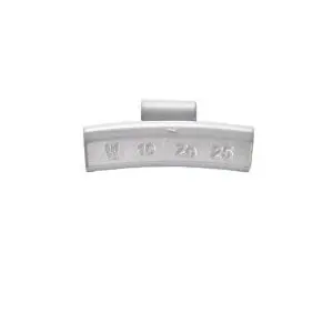 Wheel weight zinc alu rim 100pcs 25gr