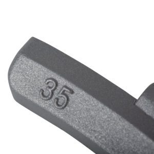 Wheel weight zinc alu rim 50pcs 35gr