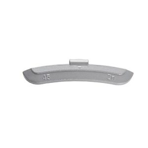 Wheel weight zinc 45gr steel rim gray 50pcs