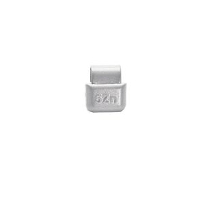 Wheel weight zinc 5gr alu rim gray 100pcs