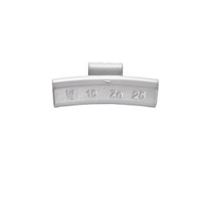 Wheel weight zinc alu rim 100pcs 25gr